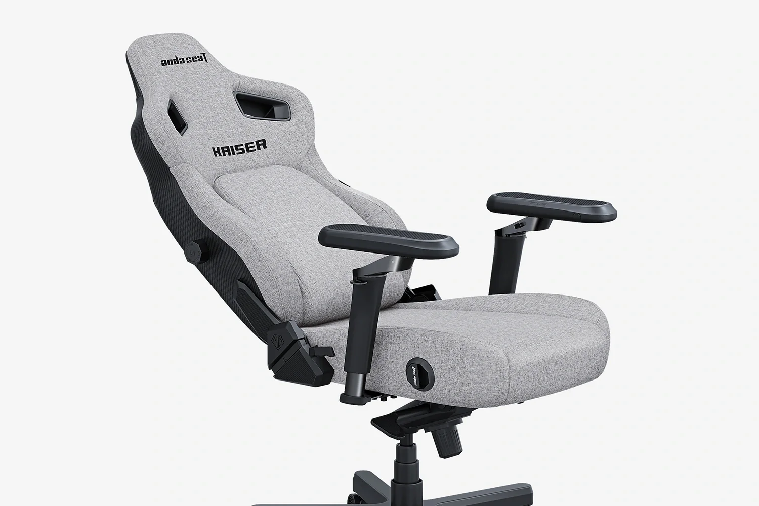 AndaSeat Ash Gray Kaiser 4 6D Armrest Gaming Chair - Image 11