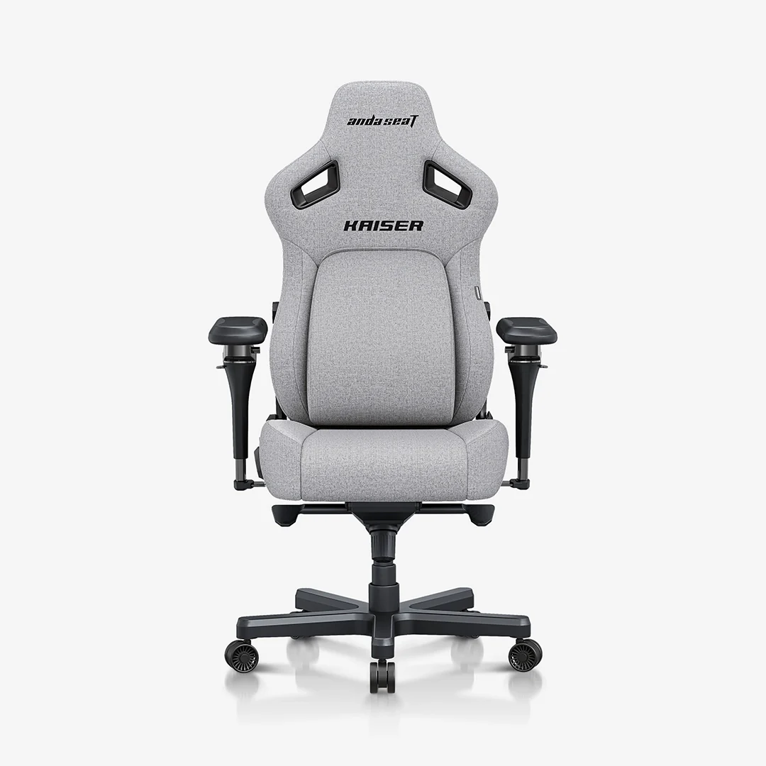 AndaSeat Ash Gray Kaiser 4 6D Armrest Gaming Chair - Image 4