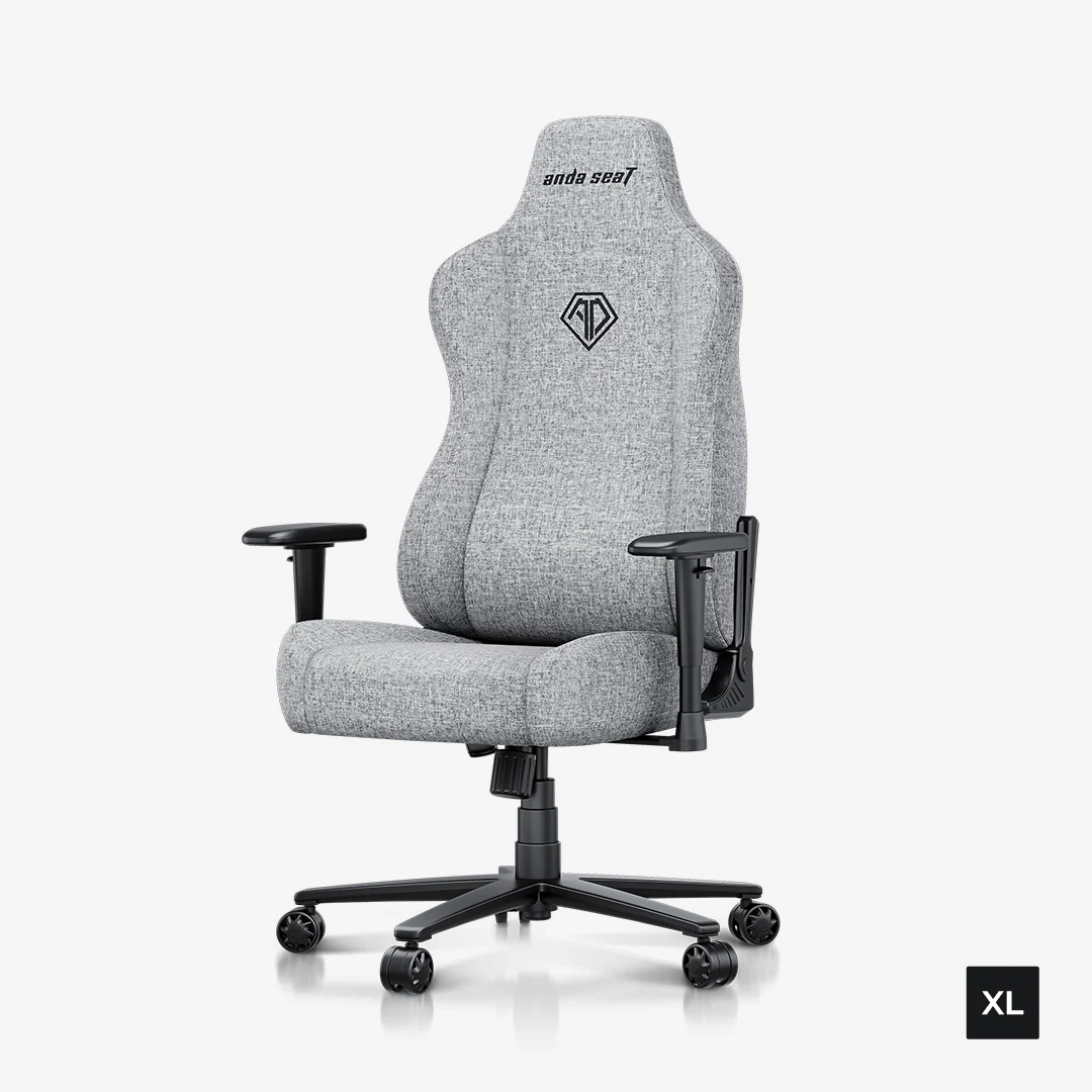 AndaSeat Ash Gray Novis Series Best Budget Ergonomic Gaming Chair - Image 10