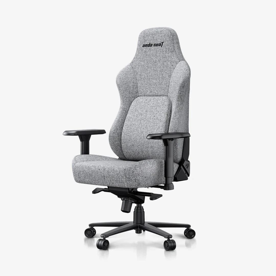 AndaSeat Ash Gray Phantom 4 Pro Series Ergonomic Office Gaming Chair