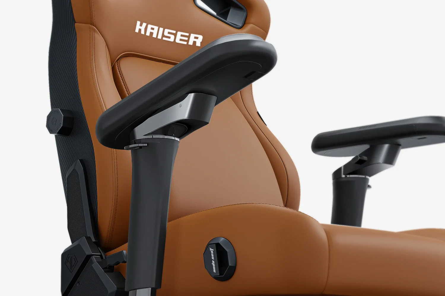 AndaSeat Bentley Brown Kaiser 4 6D Armrest Gaming Chair - Image 7