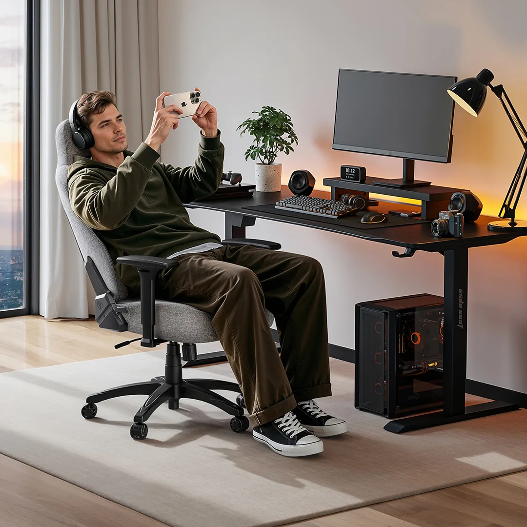 AndaSeat Elegant Black Phantom 4 Series Ergonomic Office Gaming Chair - Image 3