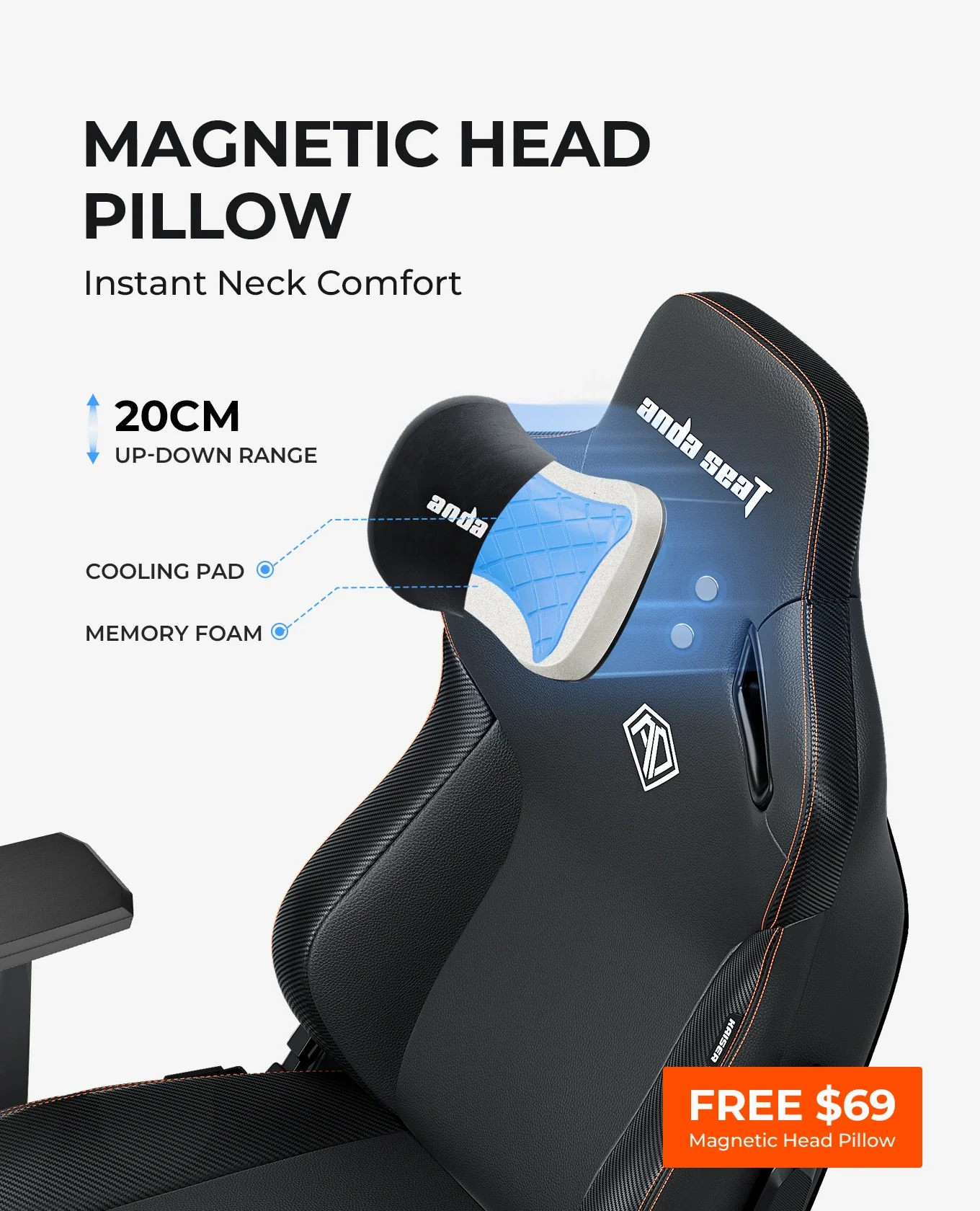 AndaSeat Kaiser 3 Series Premium Gaming Chair - Image 31