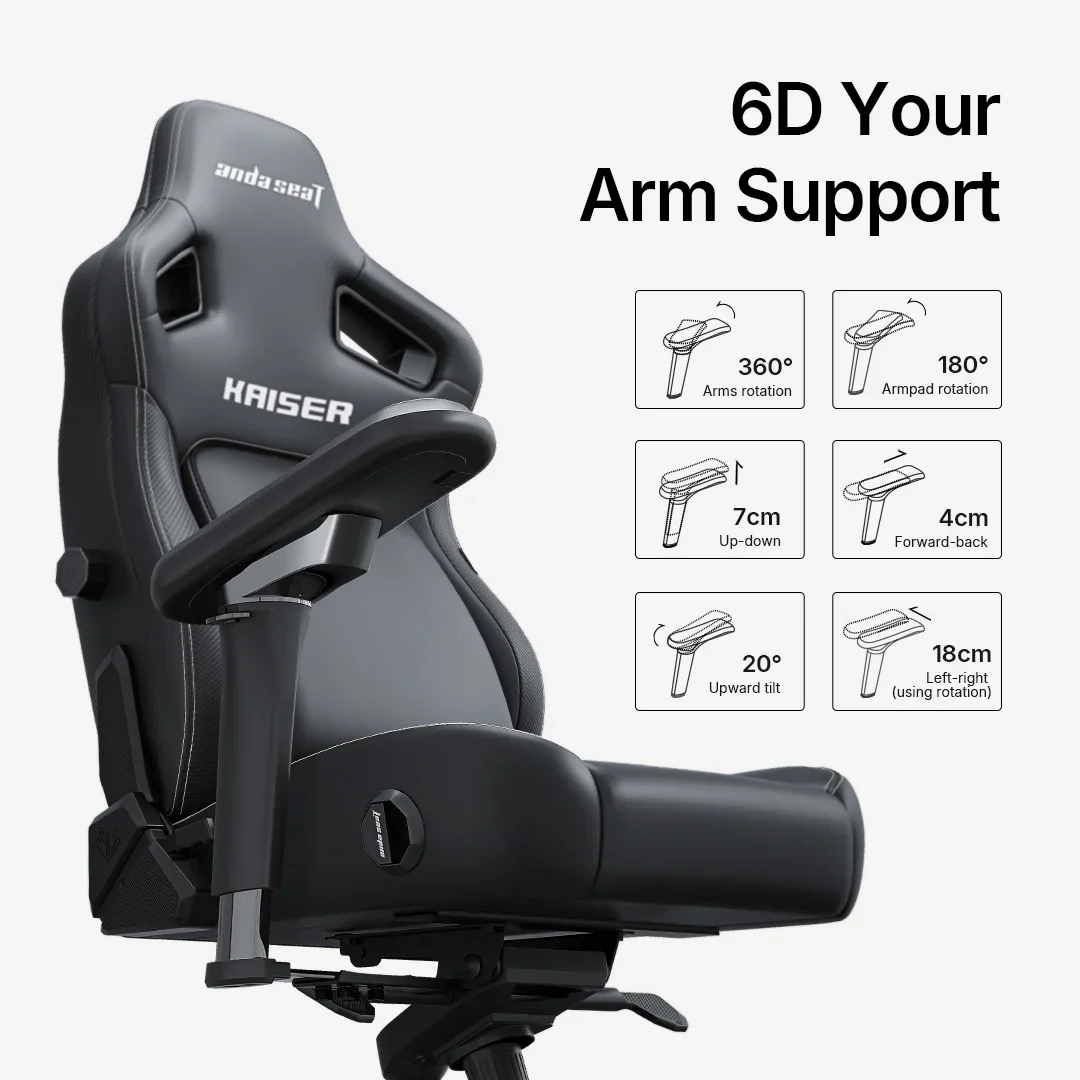 AndaSeat New Kaiser 4 6D Armrest Gaming Chair - Image 7