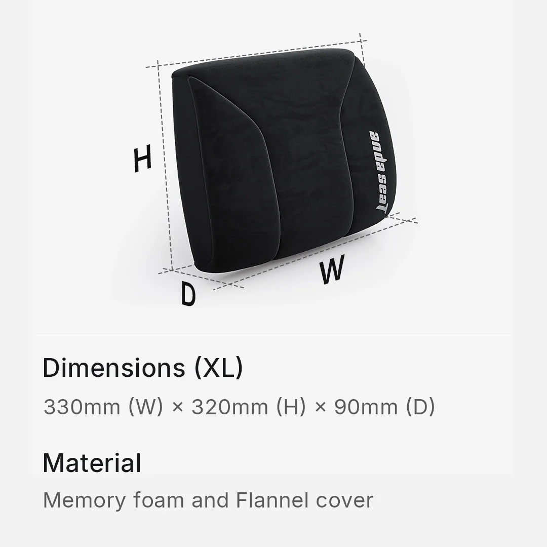 AndaSeat L XL Memory Foam Lumbar Pillow - Image 5